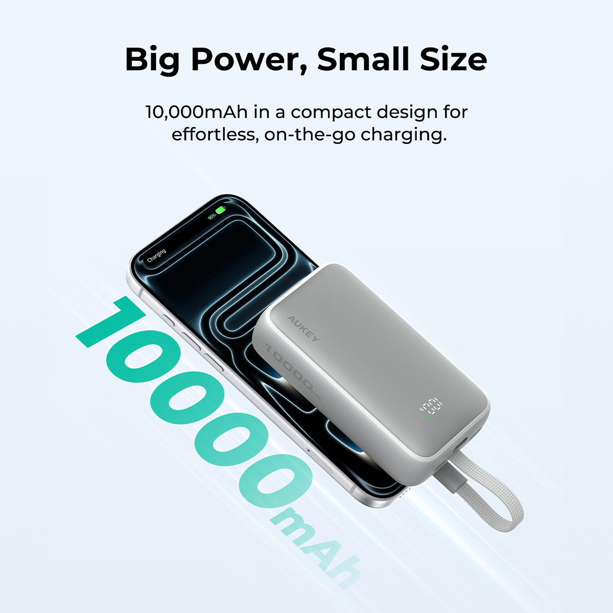 PB-Y61 10000mAh 30W USB C PD Power Bank - CCC Certification