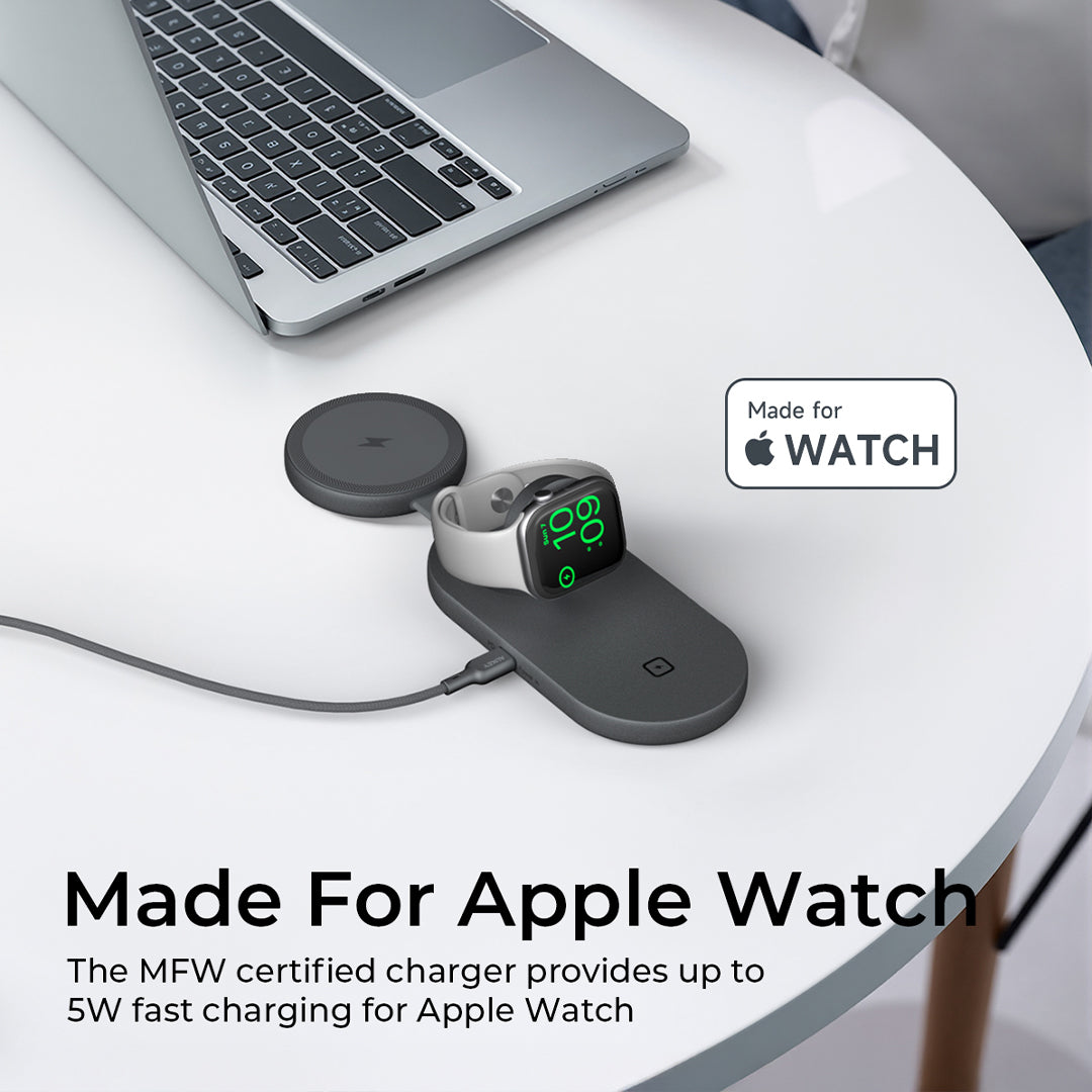 LC-MC313 MagFusion C 3-in-1 Qi2 Foldable Wireless Charging Station