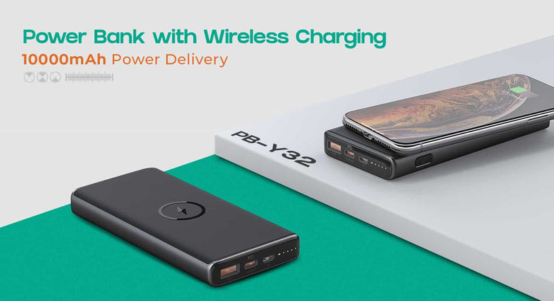 AUKEY BRINGS WIRELESS CHARING INTO OUR POWER BANK THE NEW PB-Y32