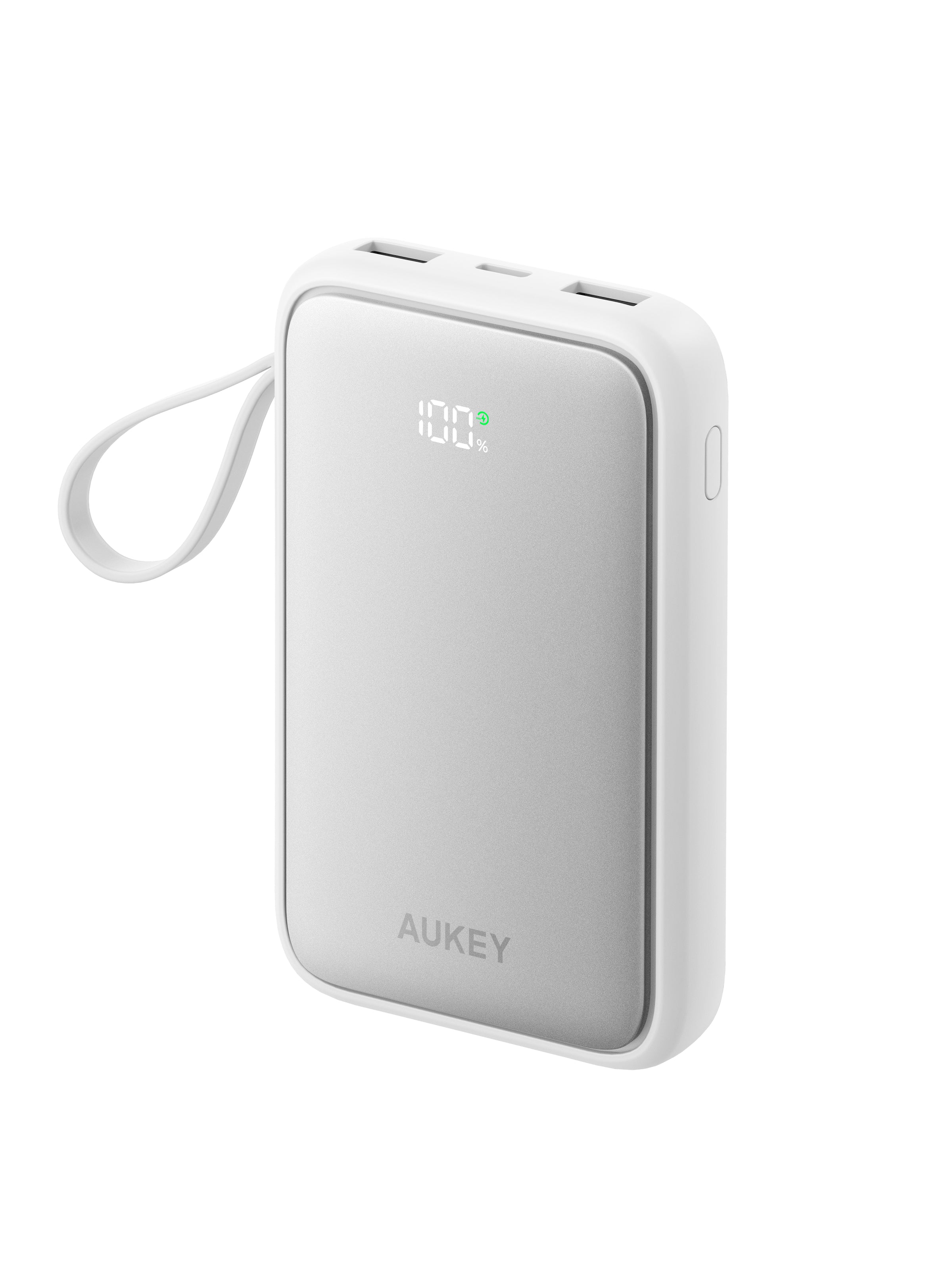 PB-Y95 Swivel Quad 10k mAh 22.5W Fast Charging Power Bank With 4 Built-in Cables- 3C Certification