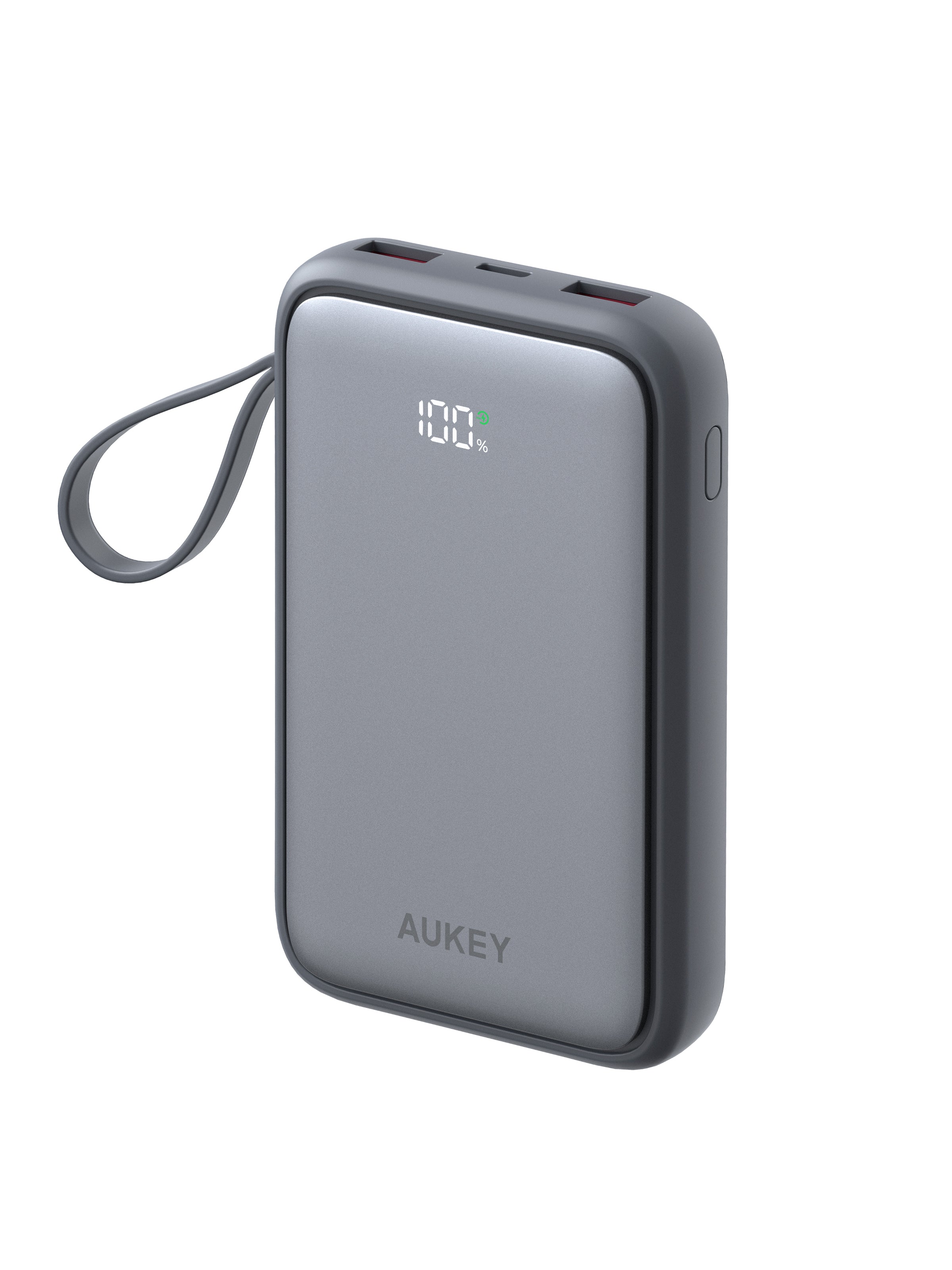 PB-Y95 Swivel Quad 10k mAh 22.5W Fast Charging Power Bank With 4 Built-in Cables- 3C Certification
