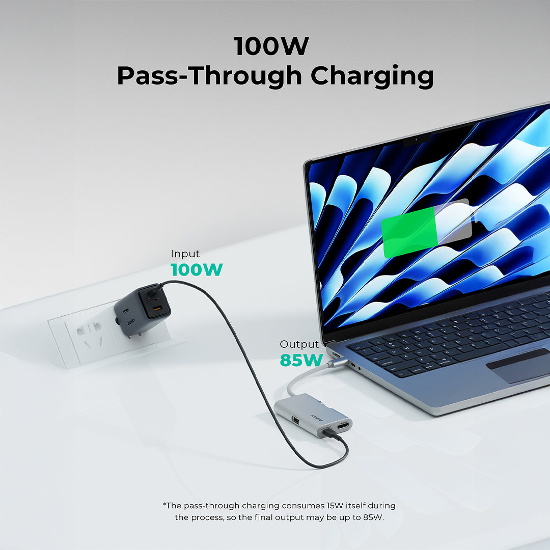 UH-CUH01 TravelDok 3-in-1 USB-C Hub