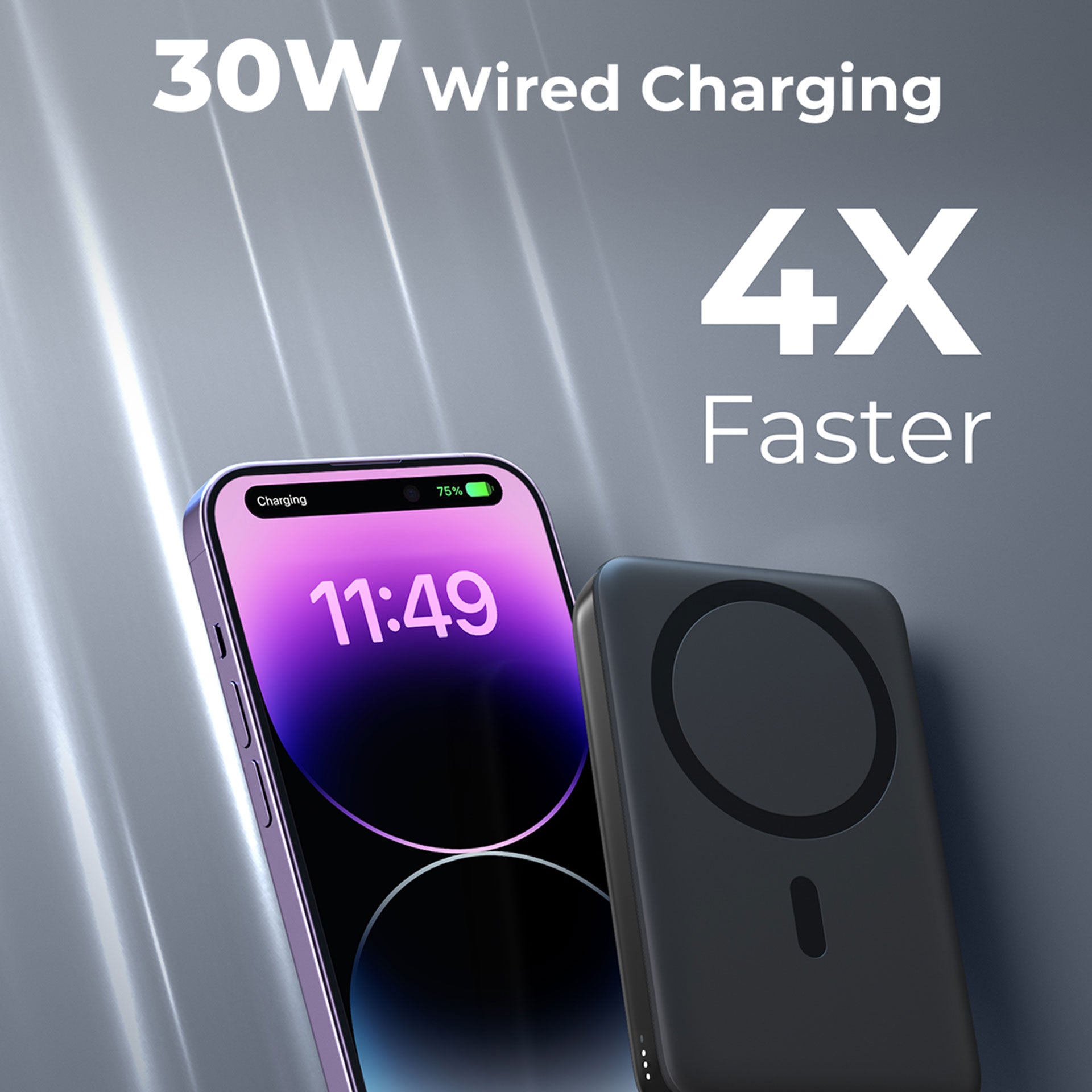 MagLynk 30W 10000mAh Magnetic Wireless Charging Power Bank