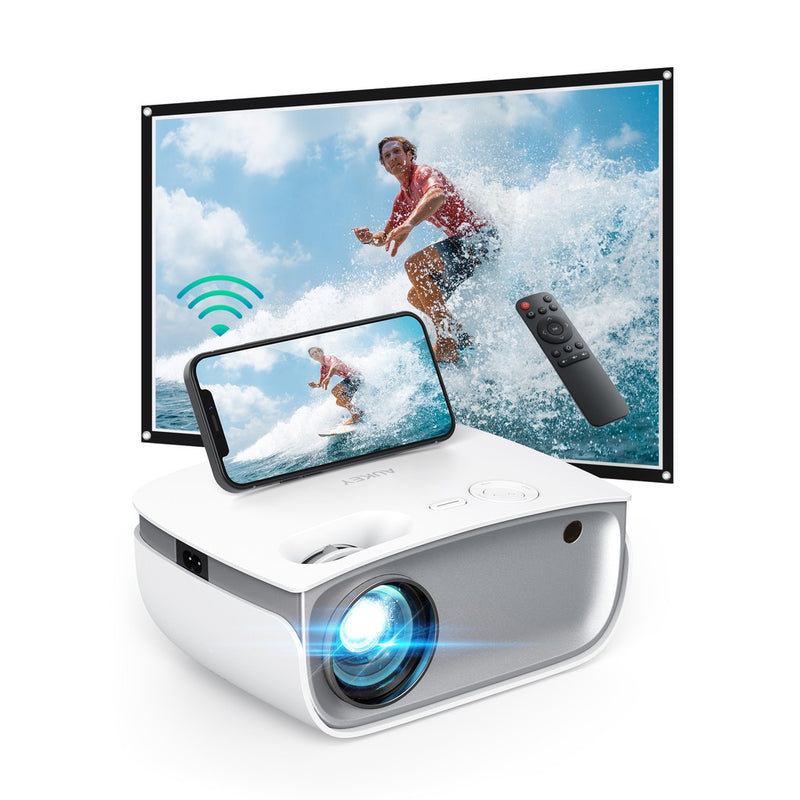 RD-850 Wireless Wi-Fi Mini Projector with 1080p Resolution Support Smartphone Screen Sync