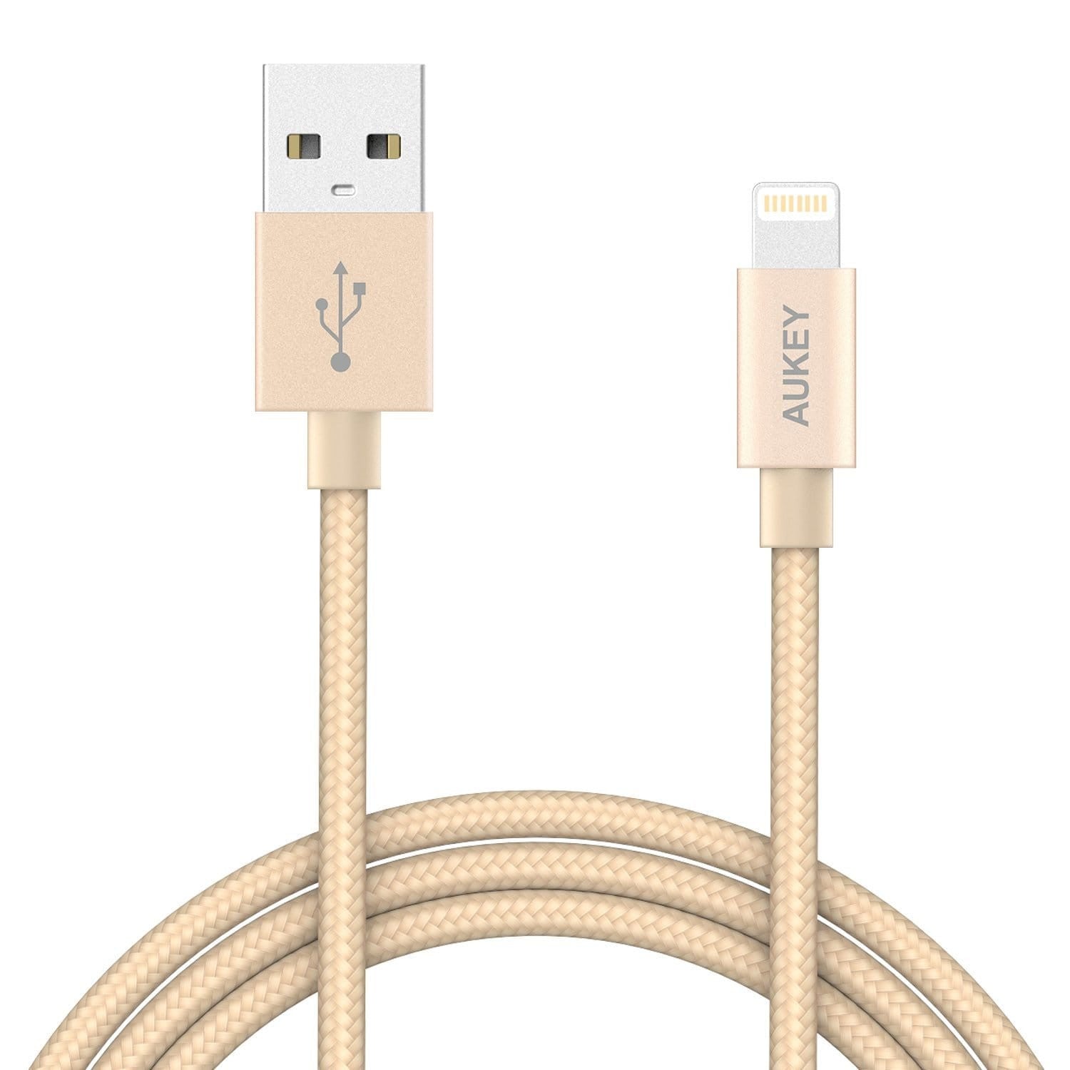 Aukey CB-D16 Apple cable Gold