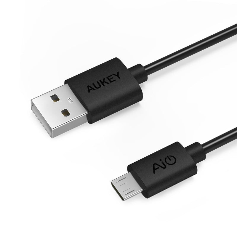 AUKEY CB-D5 Qualcomm Quick Charge 2.0 3.0 Micro USB 2.0 Cable (3 X 1 M 1X 2M 1 X 0.3m) 5 Pack - Aukey Malaysia Official Store