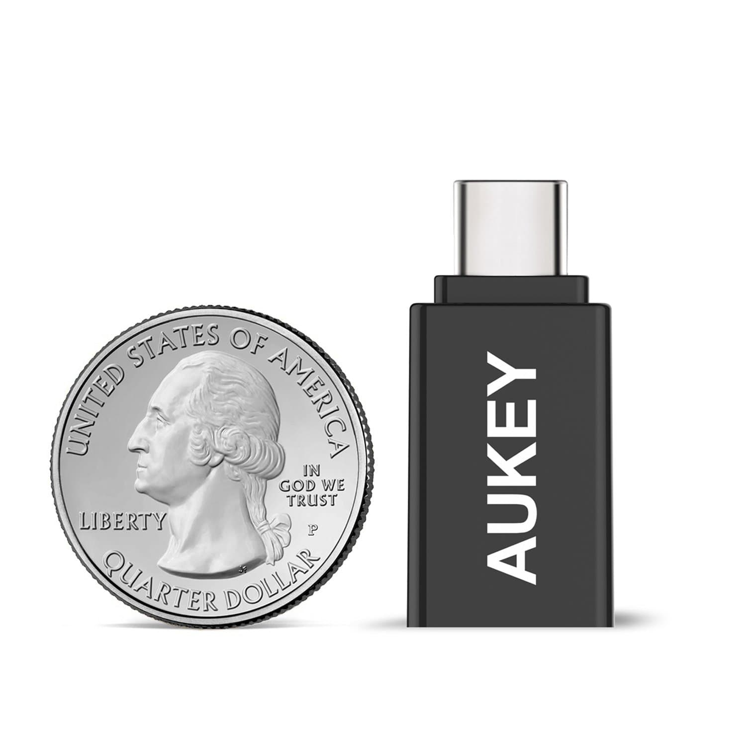 AUKEY CB-A1 USB 3.0 A to C Adapter (2 Pack) - Aukey Malaysia Official Store
