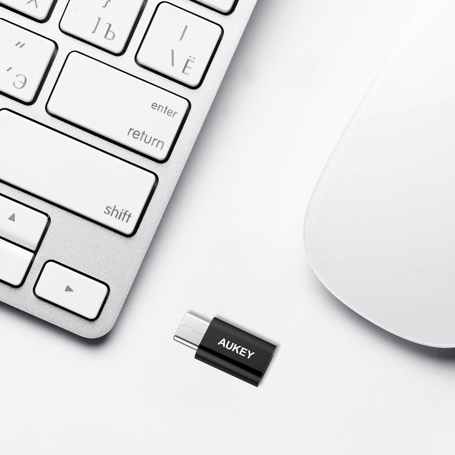 AUKEY CB-A2 USB C To Micro USB Converter (1 Pcs) - Aukey Malaysia Official Store