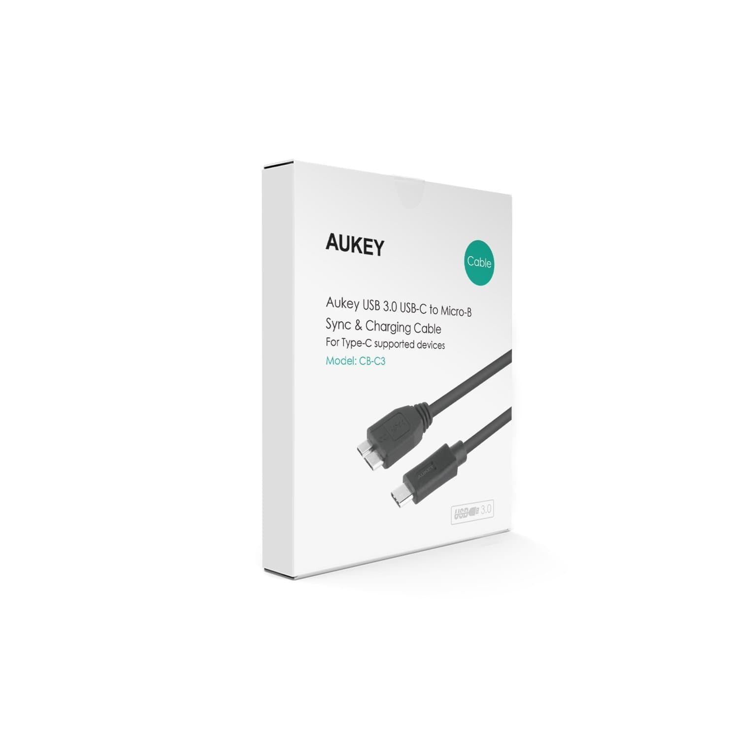 AUKEY CB-C3 USB 3.0 USB-C To Micro-B Cable - Aukey Malaysia Official Store