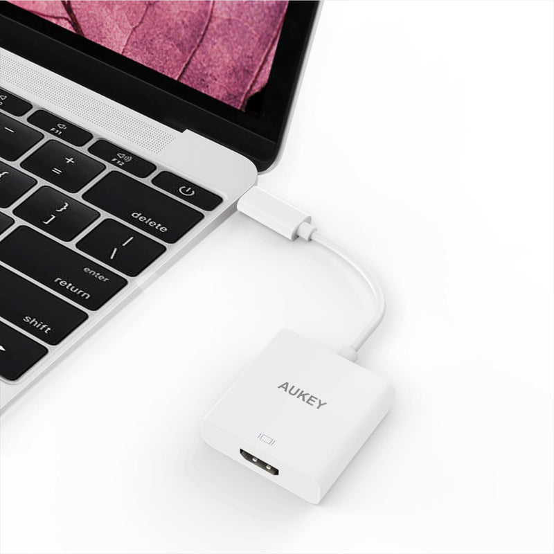 AUKEY CB-C40 USB-C to HDMI Adapter Support Up To 4k/30Hz - Aukey Malaysia Official Store