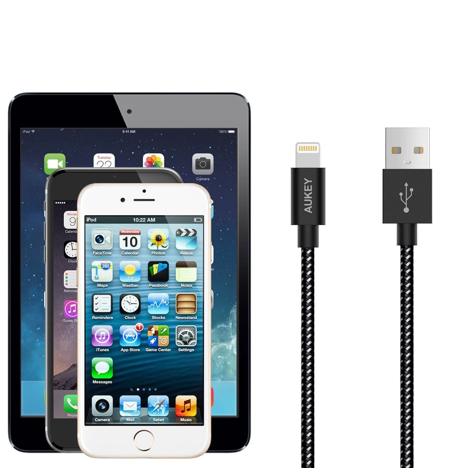 Aukey CB-D16 Apple cable perfect for iphone and ipad