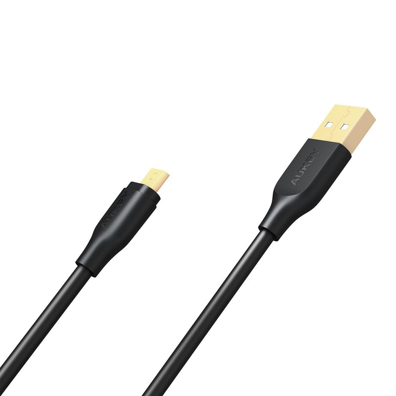 AUKEY CB-MD1X3 Gold-plated Reinforced Qualcomm Quick Charge Micro USB Cable (1M X 3pcs) - Aukey Malaysia Official Store