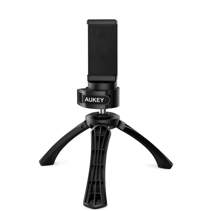 AUKEY CP-T01 Mini Tripod With Smartphone Mount - Aukey Malaysia Official Store