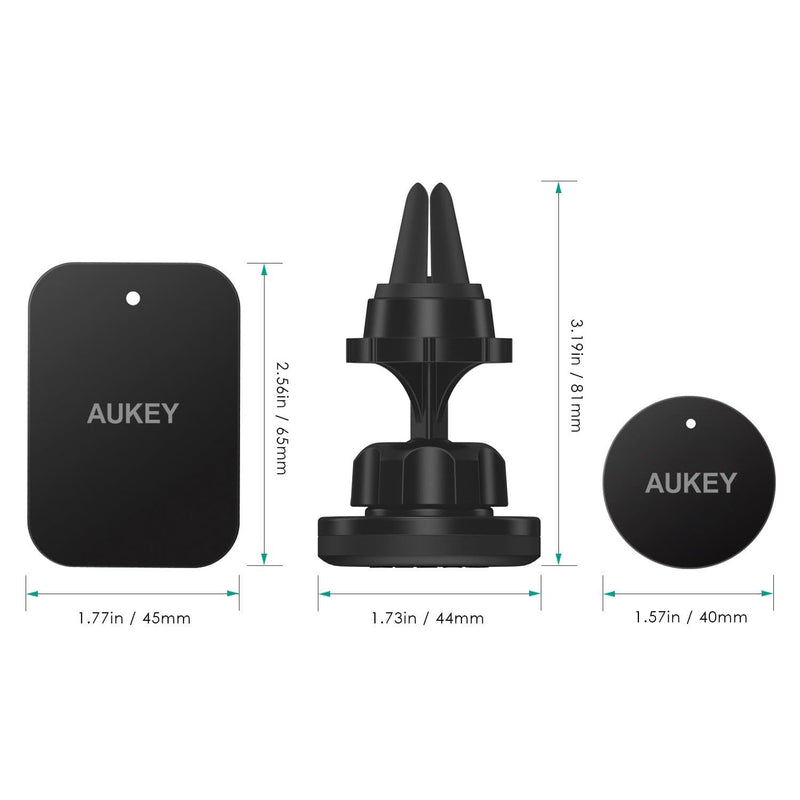 AUKEY HD-C23 Magnetic Air Vent 360° Rotatable Car Mount - Aukey Malaysia Official Store