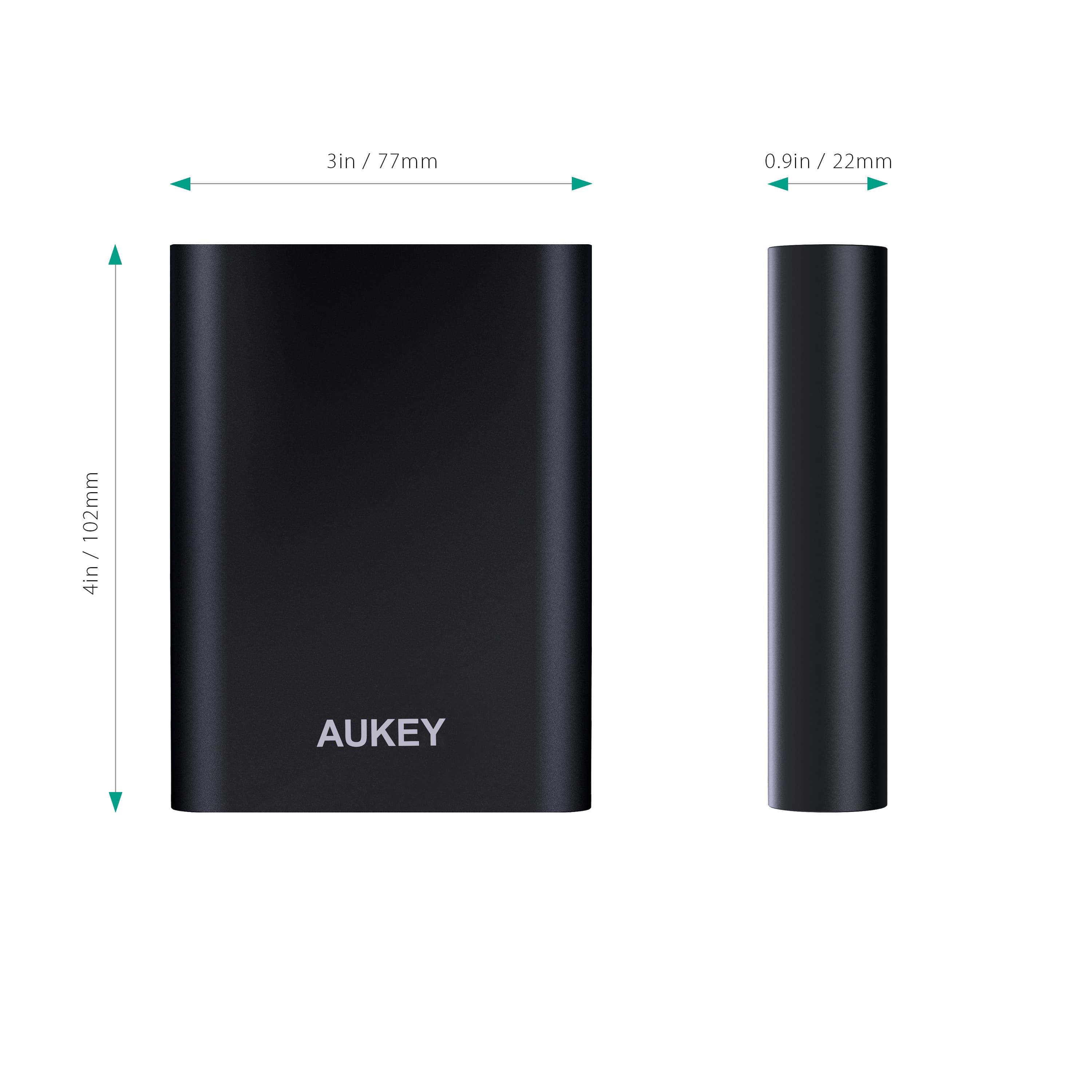 AUKEY PB-AT1 10400mAh Power Bank with Qualcomm Quick Charge 3.0 - Aukey Malaysia Official Store