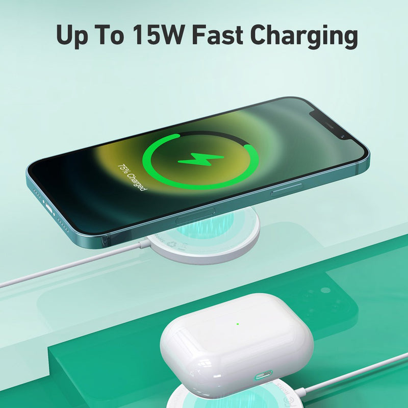 LC-A1 Aircore 15W Qi-Compatible Fast Wireless Charging USB C Wire Magsafe Compatible