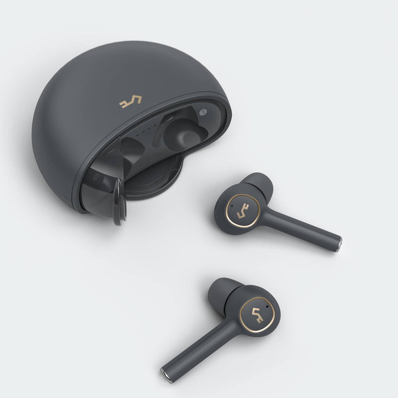 EP-T18NC Key Series Active Noise-Canceling BT 5.0 IPX5 True Wireless Earbuds with Touch Control & Qi Wireless Charging