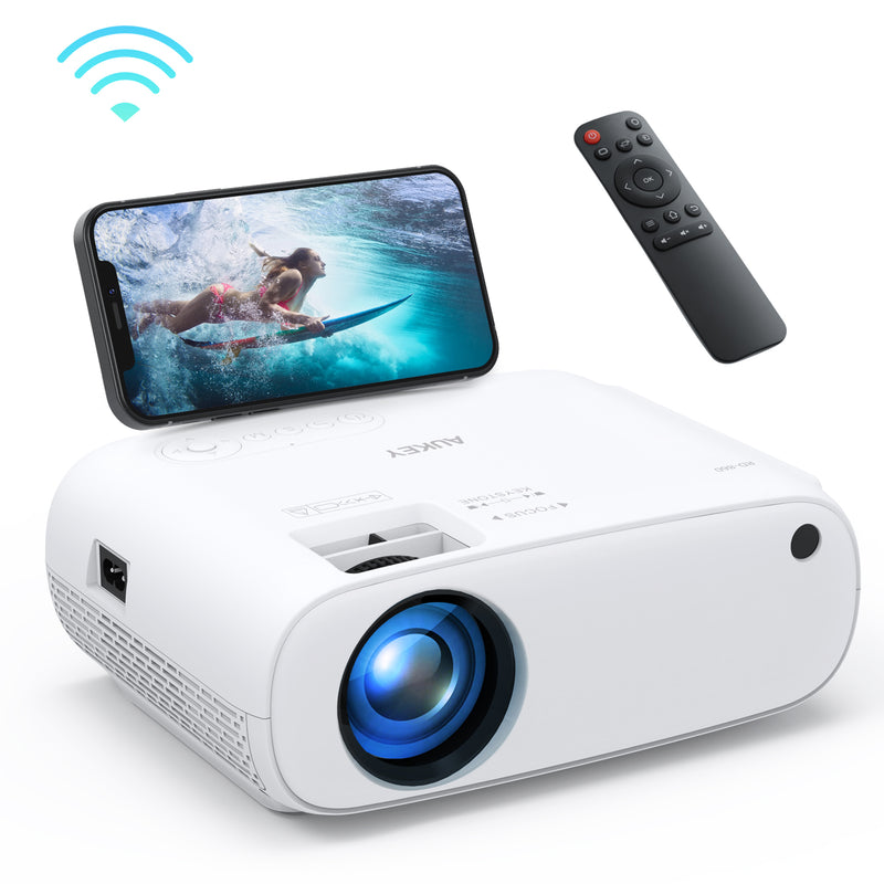 RD-860 Full HD 1080P Wi-Fi LCD Projector with Support Smartphone Screen Sync HDMI VGA